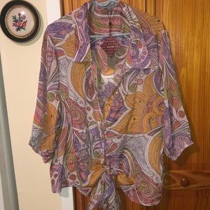 New floral comfy blouse 👚